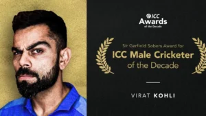 virat kohli winning the cricketer of the decade award