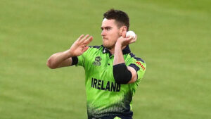 joshua little bowling in ireland jersey