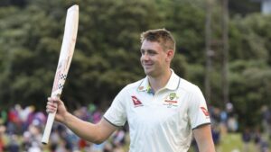 cameron green celebrating his century