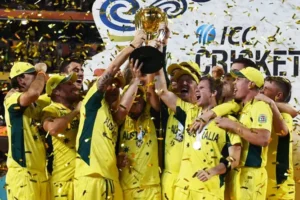 Australia's 2015 world cup winning moment