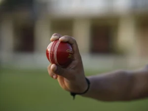 wrist position of a fast bowler