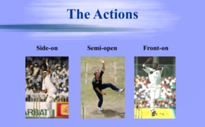 different types of bowling actions